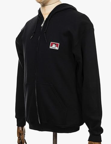 BEN DAVIS ZIP UP HOODIE