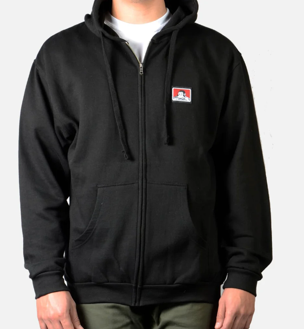 BEN DAVIS ZIP UP HOODIE