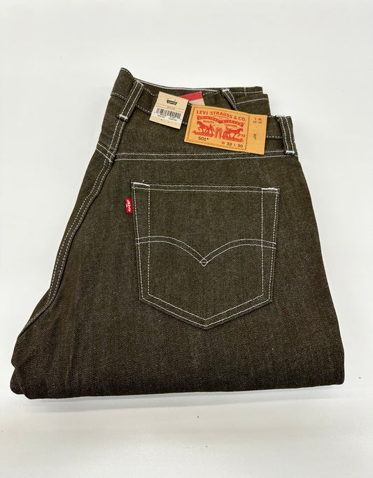 Original Levis shrink-to-fit 501s Denim WALNUT Brown
