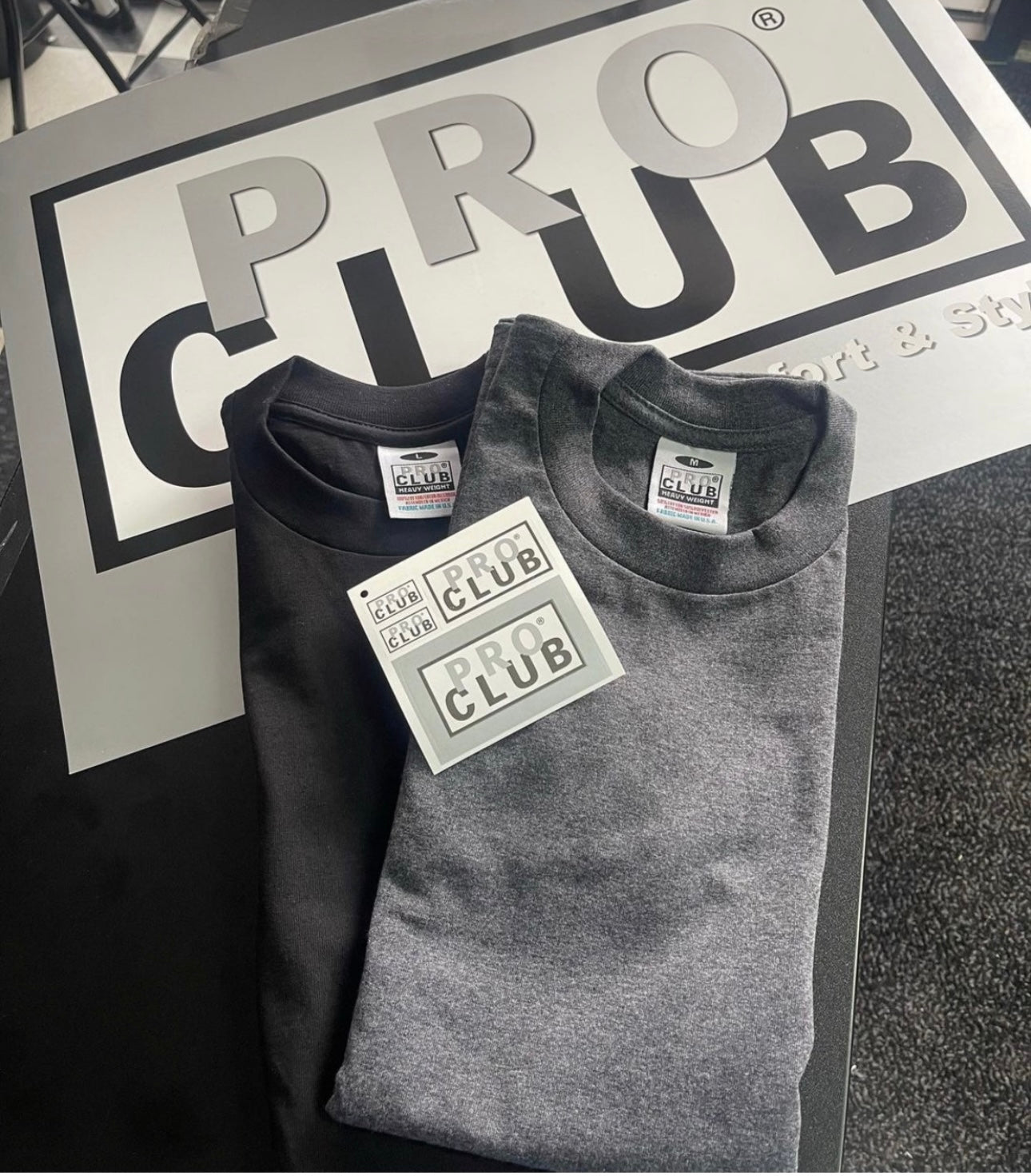 ProClub heavyweight long slvs tee