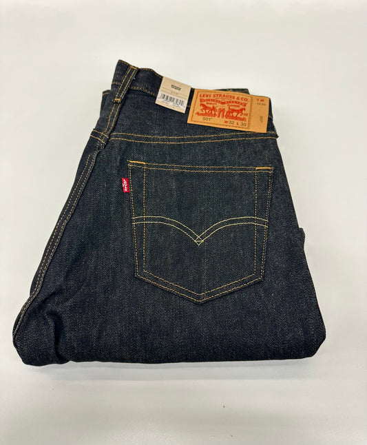 Original Levis shrink-to-fit 501s DENIM BLACK
